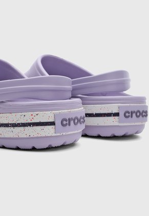 Zuecos Crocs Crocband Lila