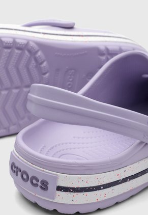 Zuecos Crocs Crocband Lila