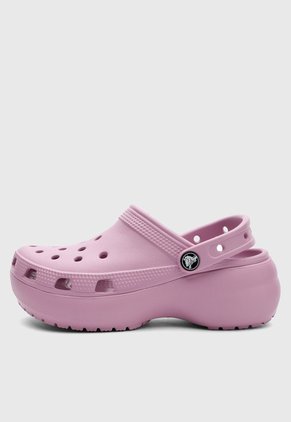 Zuecos Crocs Classic Platform Rosa