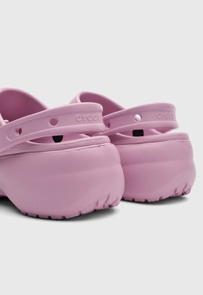 Zuecos Crocs Classic Platform Rosa