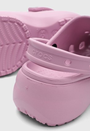 Zuecos Crocs Classic Platform Rosa