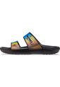 Crocs Hombre  Classic Crocs Spray Dye Sandal Sandalias Negro 208055 de Crocs