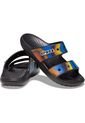 Crocs Hombre  Classic Crocs Spray Dye Sandal Sandalias Negro 208055 de Crocs
