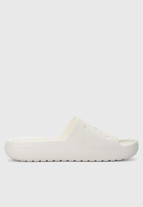 Slide Crocs Classic V2 Blanco