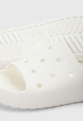 Slide Crocs Classic V2 Blanco