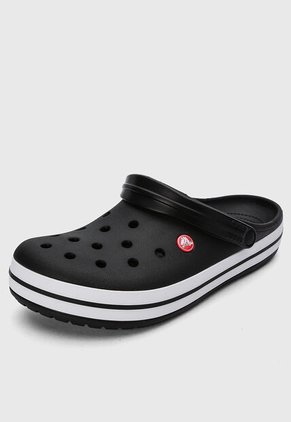 Zuecos Crocs Crocband Negro