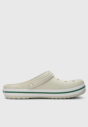 Zuecos Crocs Linen Marfil