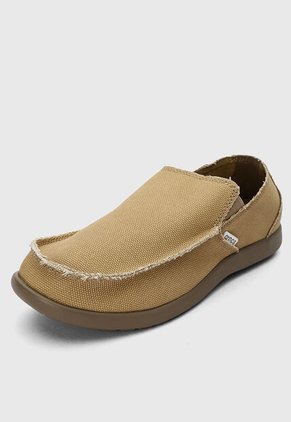 Mocasines Crocs Santa Cruz Caqui