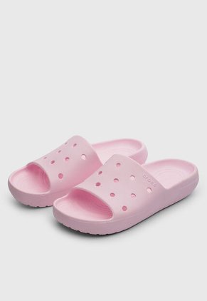 Slide Classic V2 Crocs Rosa