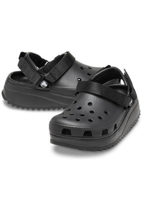 Crocs Unisexo  Classic Hiker Clog Zuecos Negro 206772