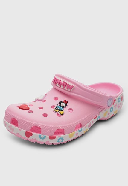 Zuecos Lifestyle Crocs Mickey Mouse and Friends Classic Rosa