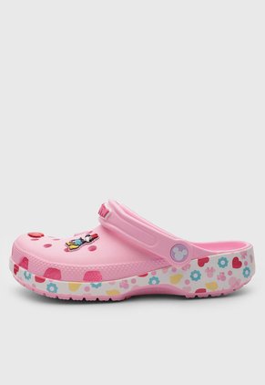 Zuecos Lifestyle Crocs Mickey Mouse and Friends Classic Rosa