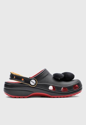 Zuecos Crocs Mickey Mouse Classic Negro