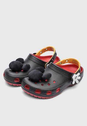 Zuecos Crocs Mickey Mouse Classic Negro