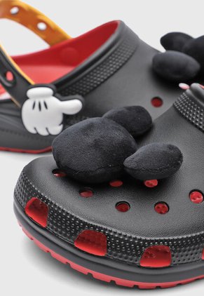 Zuecos Crocs Mickey Mouse Classic Negro