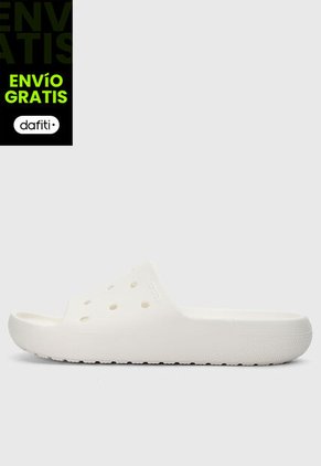 Slide Crocs Classic V2 Blanco