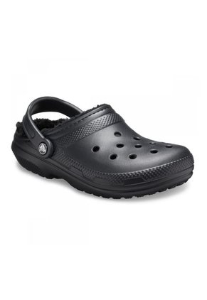 Crocs Hombre Classic Lined Clog Zuecos Negro 203591