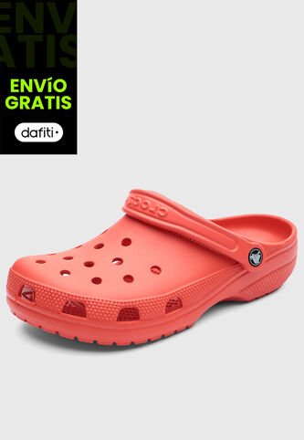 Zuecos Lifestyle Crocs Classic Rojo Crocs