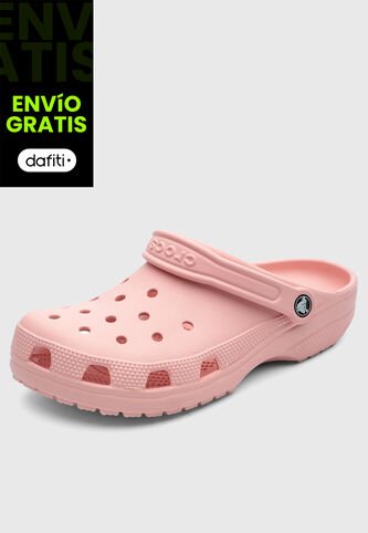 Zuecos Lifestyle Crocs Classic Clog Rosa Crocs