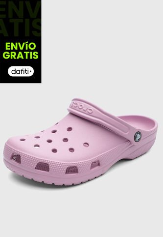 Zuecos Lifestyle Crocs Classic Clog Rosa Crocs