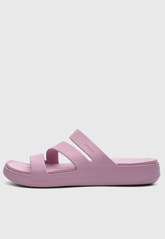 Sandalias Lifestyle Crocs Getaway strappy Rosa Crocs