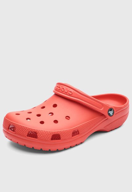 Zuecos Lifestyle Crocs Classic Rojo