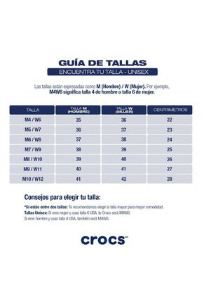 Sandalias Crocs Classic Clog Unisex