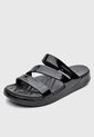 Sandalias Crocs Getaway Patent Strappy  Negro de Crocs