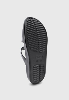 Sandalias Crocs Getaway Patent Strappy  Negro