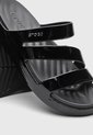 Sandalias Crocs Getaway Patent Strappy  Negro de Crocs
