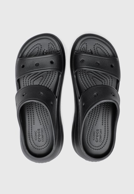 Sandalias Crocs Classic Crush Negro