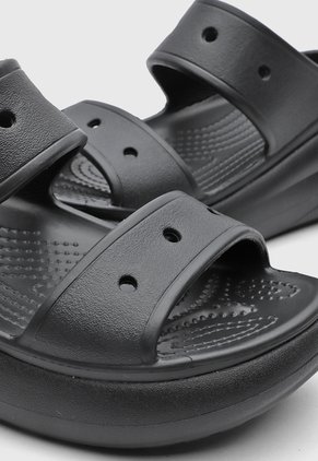 Sandalias Crocs Classic Crush Negro