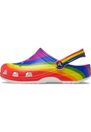 Crocs Unisexo  Classic Rainbow Dye Clog Zuecos Multicolor 208106