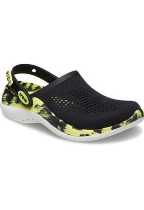 Crocs Hombre  Literide 360 Marbled Clog Zuecos Negro 207634