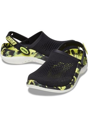 Crocs Hombre  Literide 360 Marbled Clog Zuecos Negro 207634