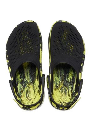 Crocs Hombre  Literide 360 Marbled Clog Zuecos Negro 207634