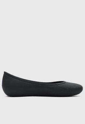 Baletas Crocs Brooklyn Flat Negro