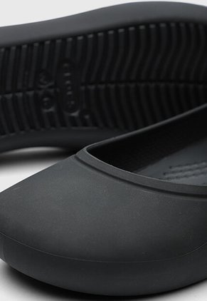 Baletas Crocs Brooklyn Flat Negro