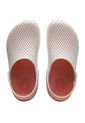 Playera Blanco-Palo Rosa-Coral Crocs de Crocs