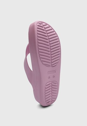 Sandalias Flip Flop Crocs Getaway Platform Rosa
