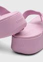 Sandalias Flip Flop Crocs Getaway Platform Rosa de Crocs