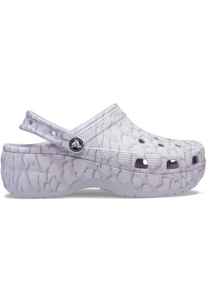 Crocs Mujer  Classic Platform 4 Her Clog Zuecos Violeta 207579