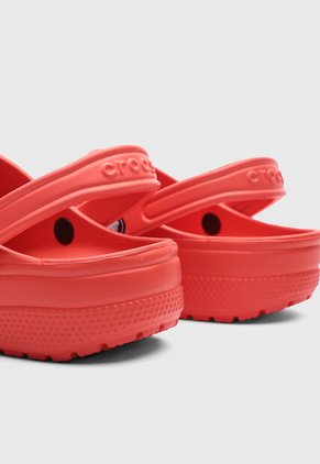 Zuecos Crocs Classic Rojo