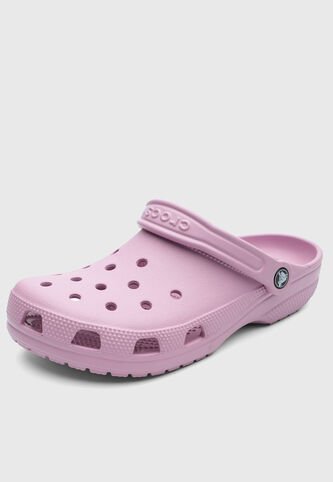 Zuecos Crocs Classic Clog Rosa Crocs