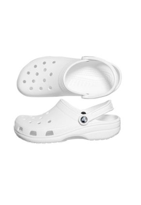 Crocs Hombre Classic Clog Zuecos Blanco 10001