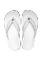 Crocs Hombre  Crocband Flip Chanclas Blanco 11033 de Crocs