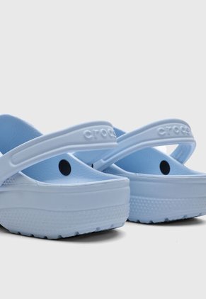Zuecos Lifestyle Crocs Classic Celeste