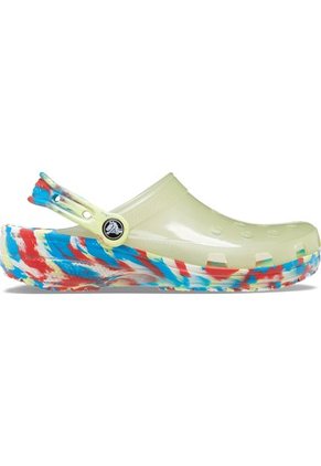 Crocs Unisexo Classic Translucent Marbled Clog Zuecos Multicolor 207407