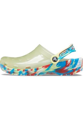 Crocs Unisexo Classic Translucent Marbled Clog Zuecos Multicolor 207407