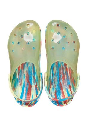 Crocs Unisexo Classic Translucent Marbled Clog Zuecos Multicolor 207407